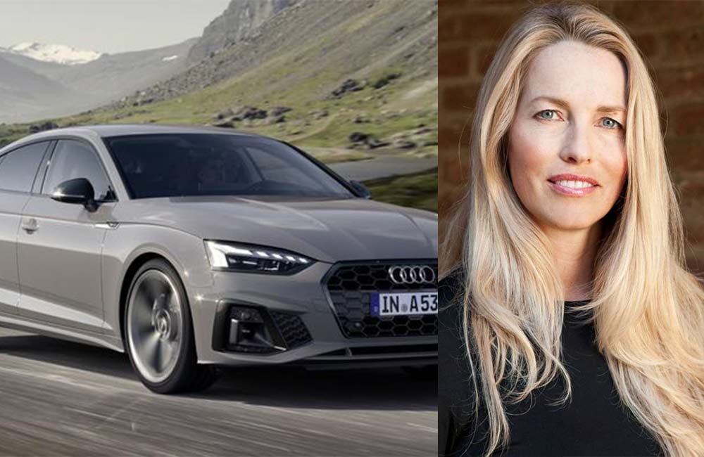 Laurene Powell Jobs Audi A5 @AutoWeek / Twitter.com | @Town & Country Magazine / Pinterest.com