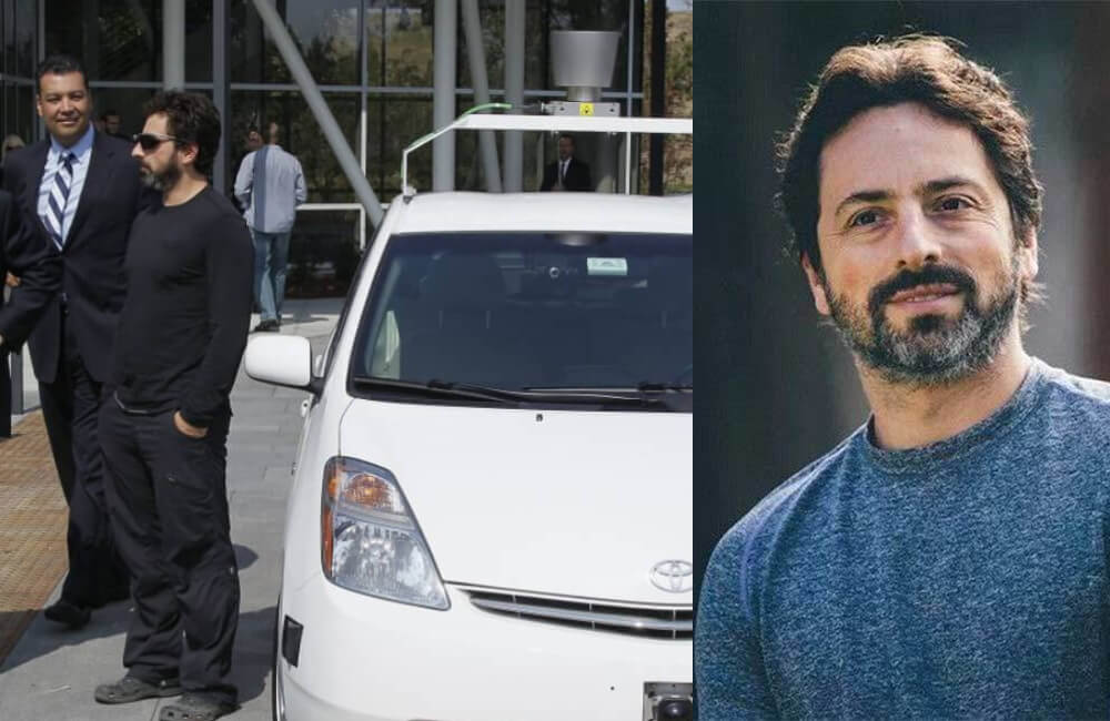 Sergey Brin Toyota Prius @motortalk / Twitter.com | @Nonie De Camila / Pinterest.com